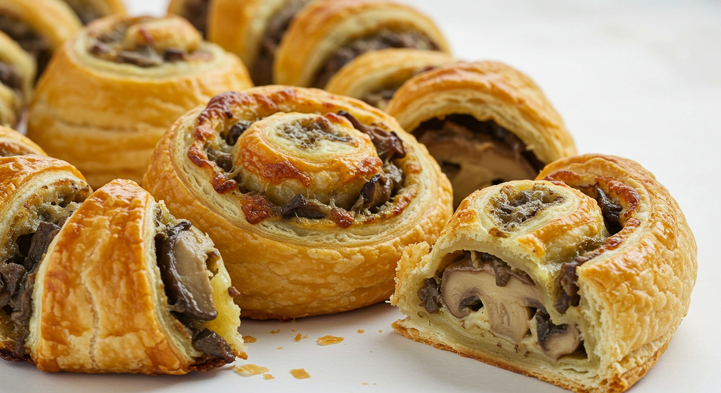 Mushroom Puff Pastry - secondary view
